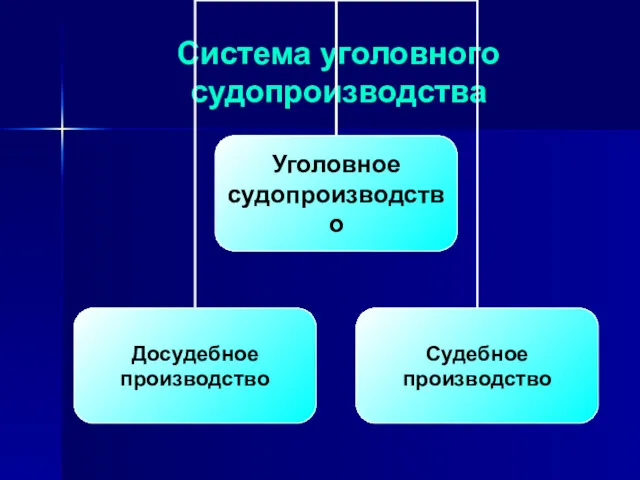 Система уголовного судопроизводства