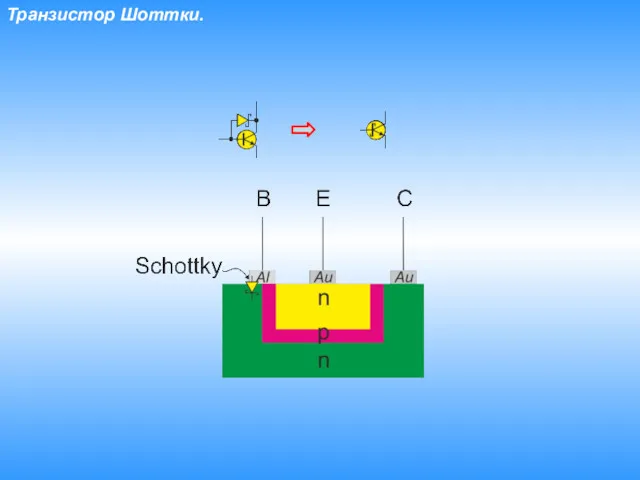 Транзистор Шоттки.