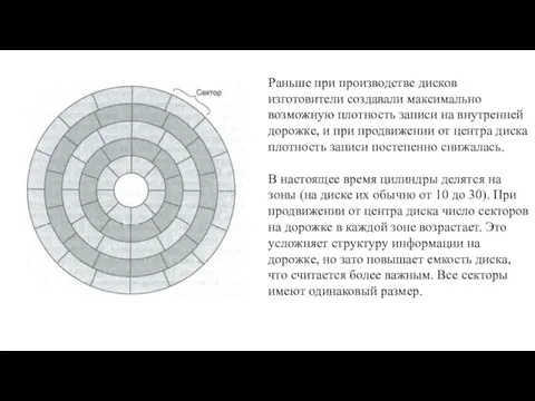 Раньше при производстве дисков изготовители создавали максимально возможную плотность записи