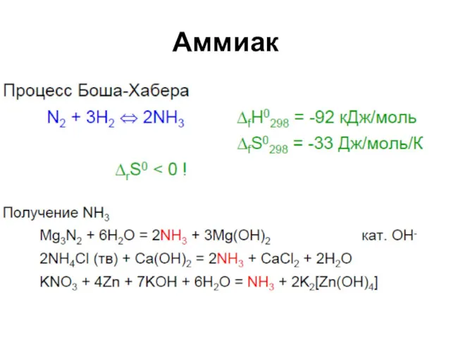 Аммиак