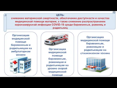 Организация медицинской помощи беременным и родильницам на амбулаторном уровне Организация