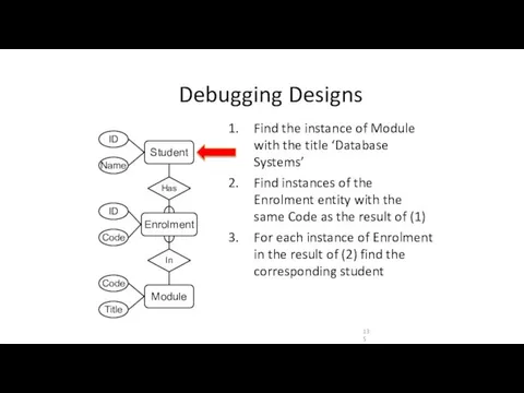 Debugging Designs Find the instance of Module with the title