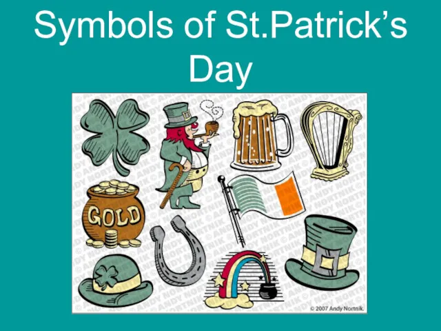 Symbols of St.Patrick’s Day