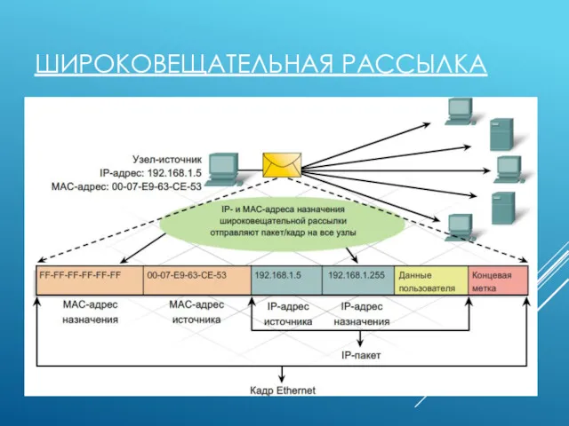 ШИРОКОВЕЩАТЕЛЬНАЯ РАССЫЛКА