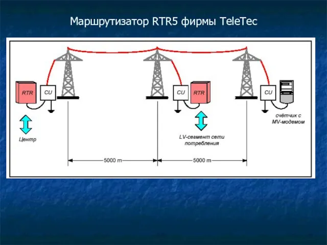 Маршрутизатор RTR5 фирмы TeleTec