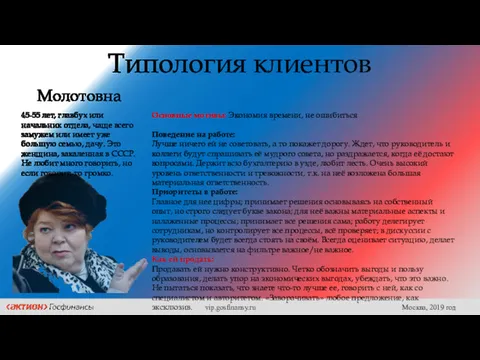 Типология клиентов Молотовна