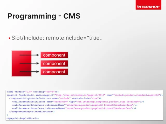 Programming - CMS Slot/Include: remoteInclude="true„