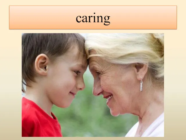 caring