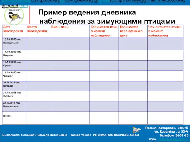 Россия, Хабаровск, 680045 ул. Королёва , д. 53-А Телефон :36-07-23