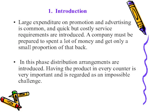 1. Introduction Large expenditure on promotion and advertising is common,