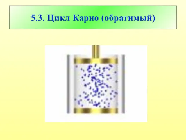 5.3. Цикл Карно (обратимый)