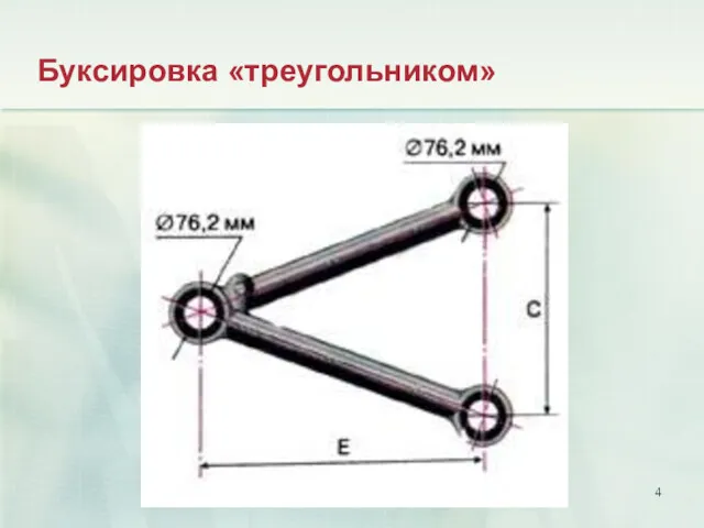 Буксировка «треугольником»