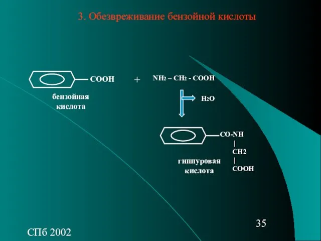 СПб 2002 СООН NH2 – CH2 - COOH + СО-NH