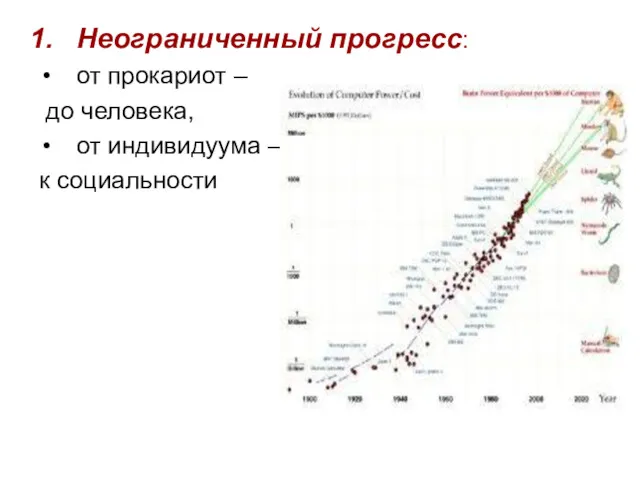 Неограниченный прогресс: от прокариот – до человека, от индивидуума – к социальности