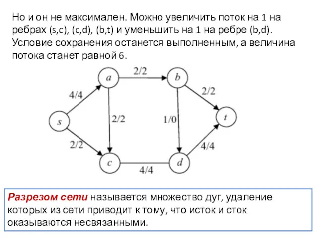 Но и он не максимален. Можно увеличить поток на 1