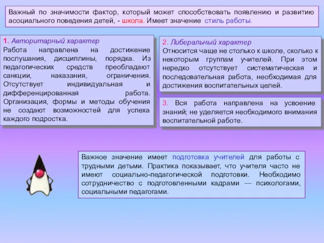 Важный по значимости фактор, который может способствовать появлению и развитию