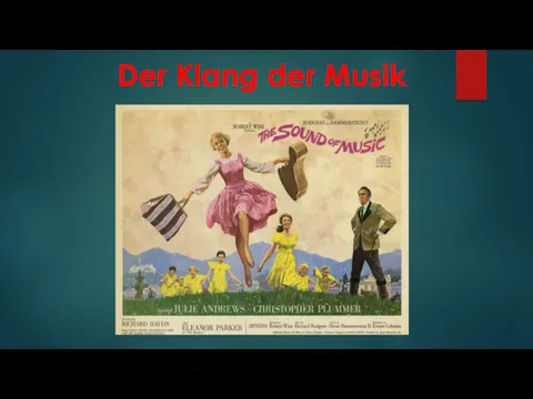 Der Klang der Musik