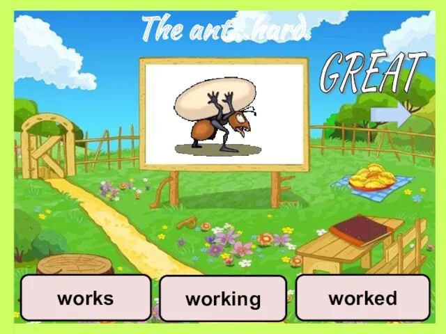The ant…hard. working worked works GREAT