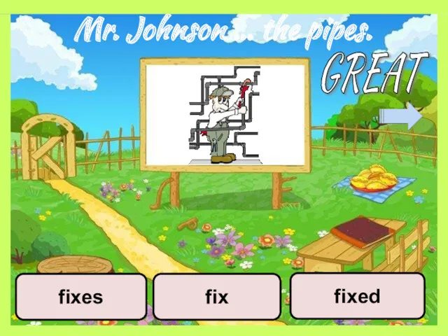 Mr. Johnson … the pipes. fix fixed fixes GREAT