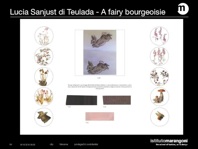 Lucia Sanjust di Teulada - A fairy bourgeoisie 19/10/2016 08:55 city filename privileged & confidential