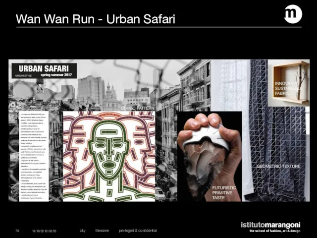 Wan Wan Run - Urban Safari 19/10/2016 08:55 city filename privileged & confidential