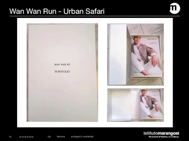 Wan Wan Run - Urban Safari 19/10/2016 08:55 city filename privileged & confidential