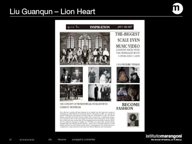 Liu Guanqun – Lion Heart 19/10/2016 08:56 city filename privileged & confidential