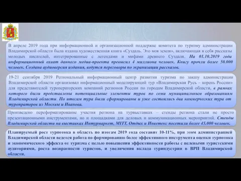 В апреле 2019 года при информационной и организационной поддержке комитета