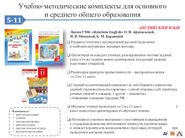 5-9 Разумное сочетание традиционной русской педагогики и наиболее актуальных западных