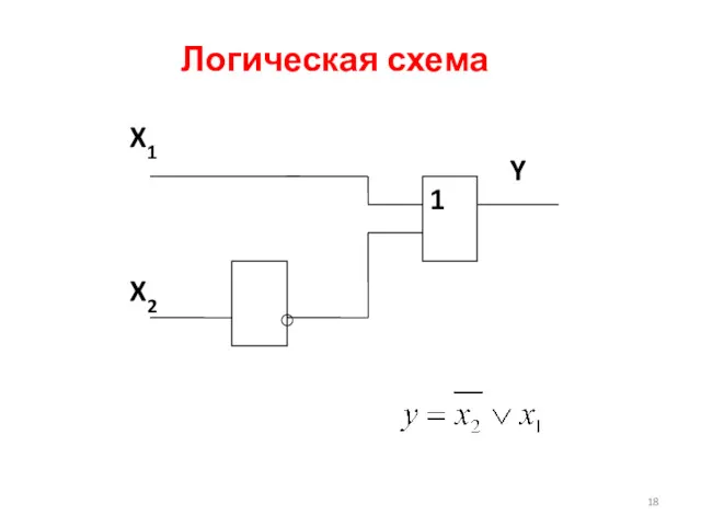 Логическая схема