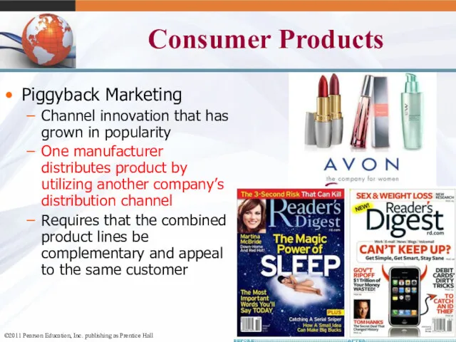 12- Consumer Products Piggyback Marketing Channel innovation that has grown
