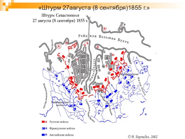 «Штурм 27августа (8 сентября)1855 г.»