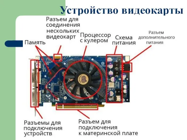 Устройство видеокарты