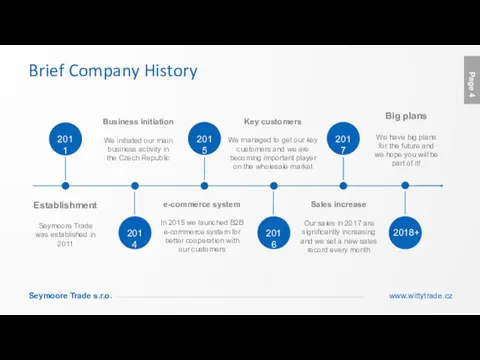 Brief Company History