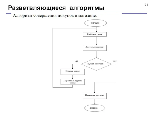 Разветвляющиеся алгоритмы