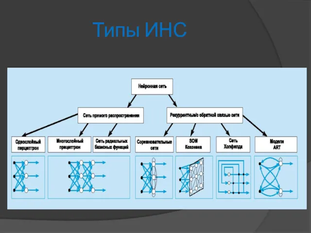 Типы ИНС