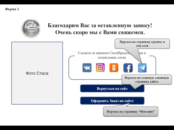 Благодарим Вас за оставленную заявку! Очень скоро мы с Вами