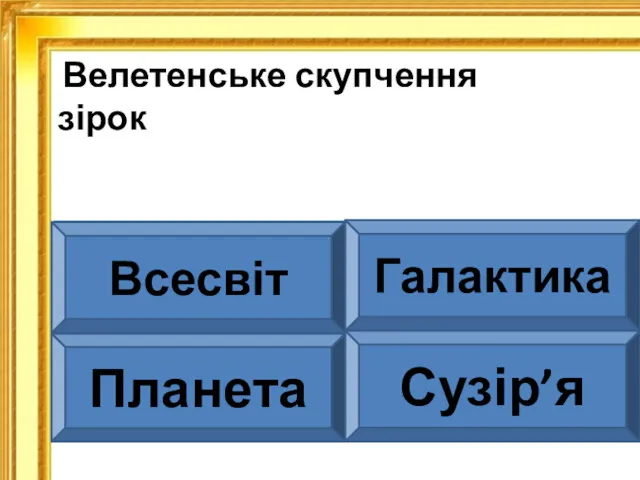 Велетенське скупчення зірок Всесвіт Галактика Планета Сузір’я