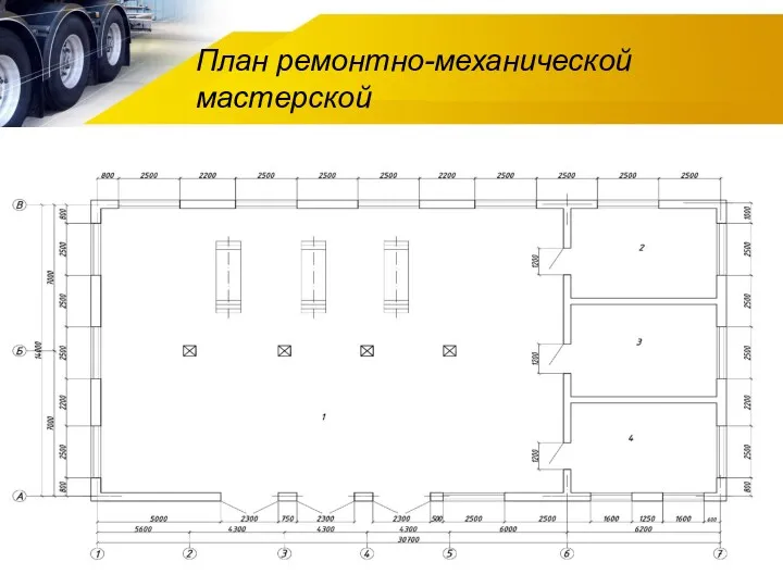 План ремонтно-механической мастерской