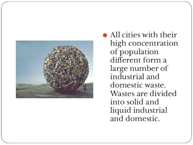 All cities with their high concentration of population different form