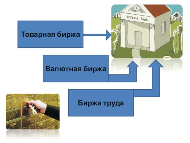 Товарная биржа Валютная биржа Биржа труда