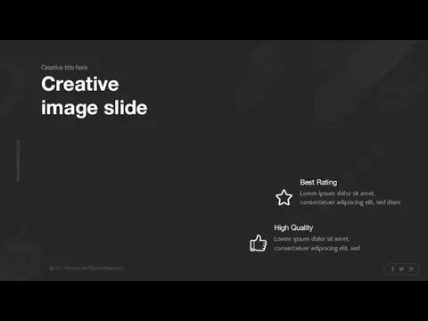 Creative image slide Lorem ipsum dolor sit amet, consectetuer adipiscing