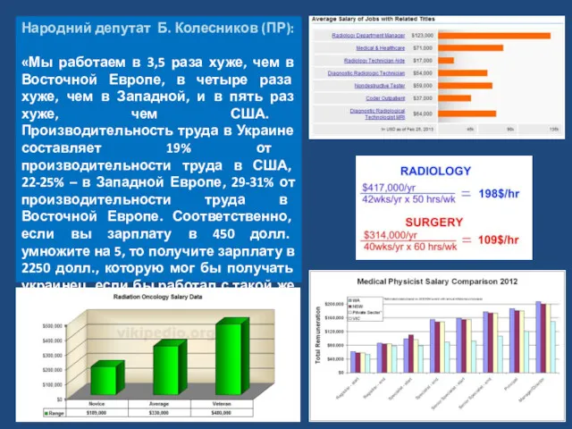 Народний депутат Б. Колесников (ПР): «Мы работаем в 3,5 раза