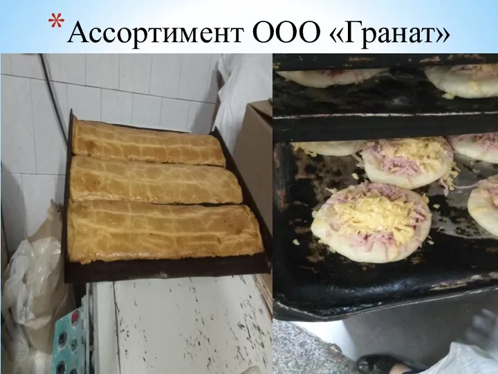 Ассортимент ООО «Гранат»