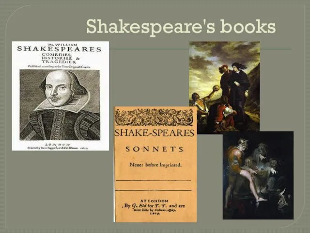 Shakespeare's books