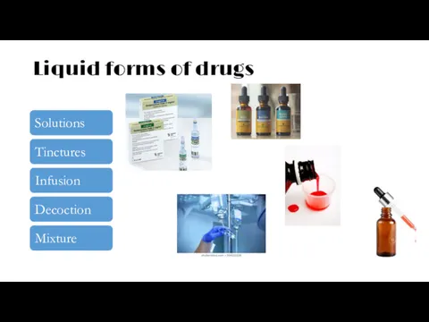Liquid forms of drugs