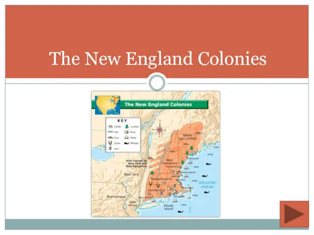 The New England Colonies