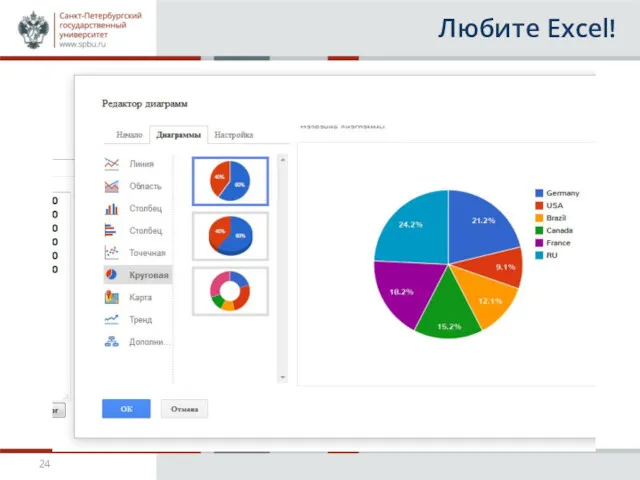 Любите Excel!