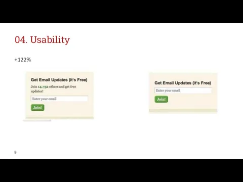 04. Usability +122%