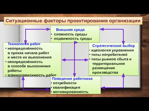 Ситуационные факторы проектирования организации